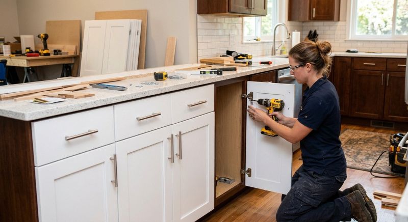 Cabinet Drawer Remodeling in Waco, TX