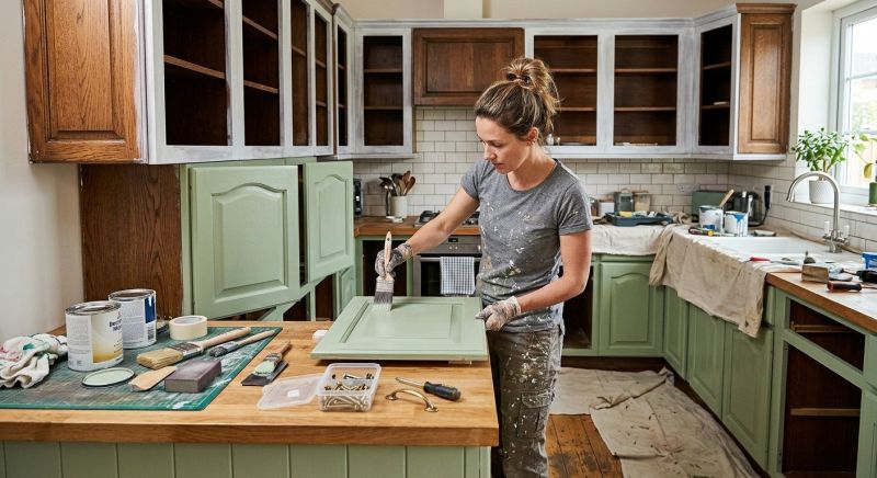 Cabinet Restyling in Austin, TX